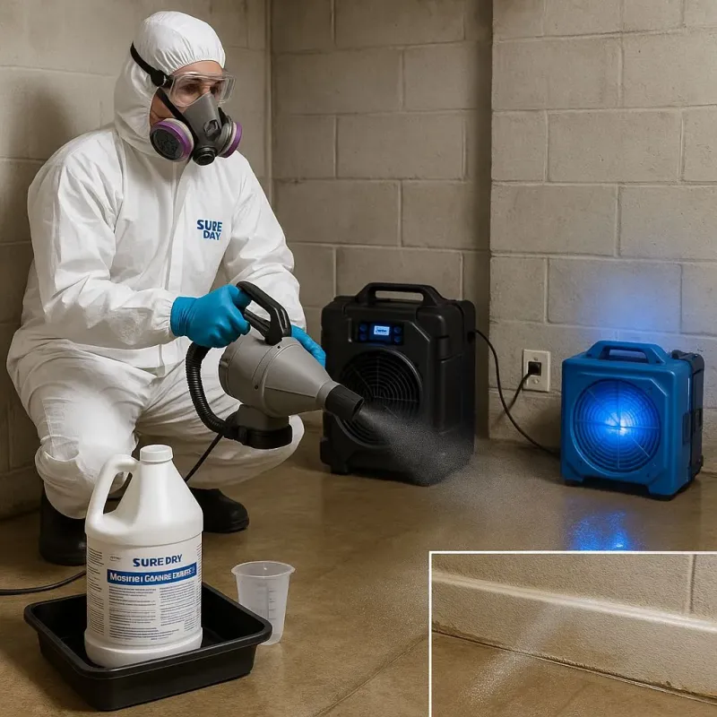 Sanitization and Odor Removal process in Cosmopolis, WA