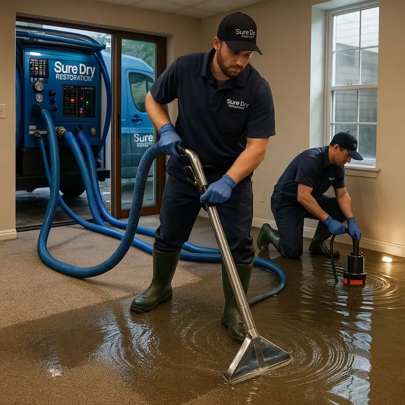 Water Extraction and Removal process in Cosmopolis, WA